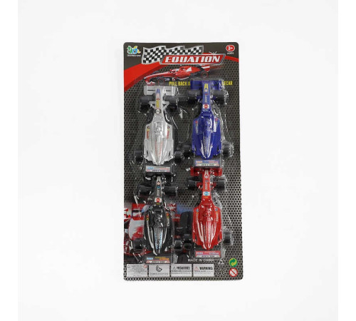 Набір машин 132 F (144/2) 4 штуки на листі