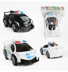 Машина 12017-6 (240/2) "Поліція", 2 кольори, інерція, 17 см, у пакеті