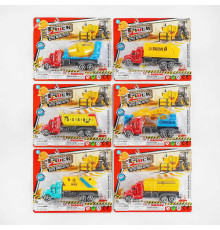 Спецтехніка 668 A-28 (288/2) 6 видів, інерція, на листі