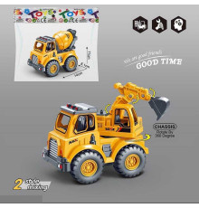 Спецтехніка 8846 (192) 2 види, будівельна машина, інерційний механізм, у пакеті