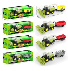 Комбайн 955-214 (144/2) 4 види, в коробці, ВИДАЄТЬСЯ МІКС