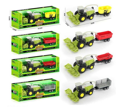 Комбайн 955-214 (144/2) 4 види, в коробці, ВИДАЄТЬСЯ МІКС – в наличии! Купите сейчас у KAZKOVA