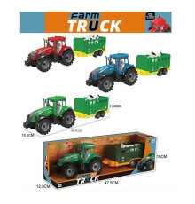Трактор 0488-307 C (36/2) 3 види, в коробці, ВИДАЄТЬСЯ ТІЛЬКИ МІКС ВИДІВ