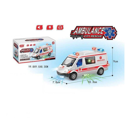 Машинка 4688 B (120/2) в коробці