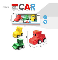 Набір машин CC 117-4 (96/2) 3шт в коробці