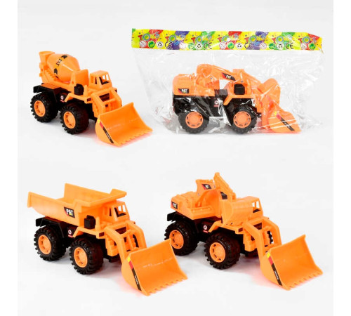 Спецтехніка 6388 (240/2) 3 види, 1шт в пакеті, ВИДАЄТЬСЯ ТІЛЬКИ МІКС ВИДІВ