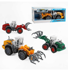 Трактор 797-3 (36/2) 3 види, інерція, в коробці, ВИДАЄТЬСЯ ТІЛЬКИ МІКС ВИДІВ