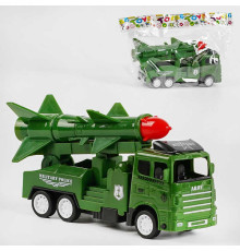 Машинка K 188-15 C (288/2) "Військова техніка", інерція, в пакеті