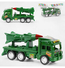 Машинка 1203 (160/2) "Військова техніка", інерція, тріскачка, в пакеті