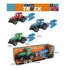 Трактор 0488-308 C (36/2) 3 види, в коробці, ВИДАЄТЬСЯ ТІЛЬКИ МІКС ВИДІВ