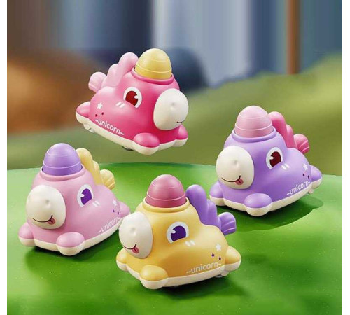 Машинка K 064 (360) кольори, "Єдиноріг", інерція, ЦІНА ЗА 1 ШТУКУ, в пакеті, ВИДАЄТЬСЯ ТІЛЬКИ МІКС ВИДІВ