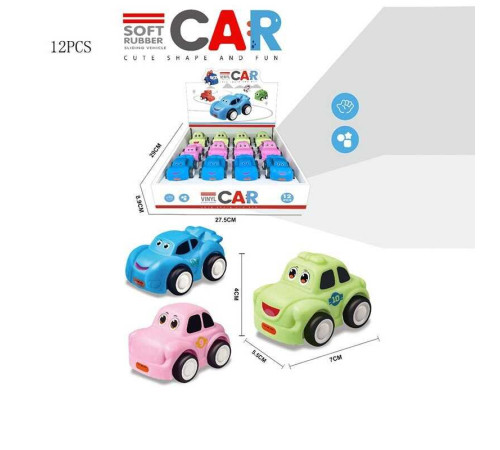 Набір машин CC 119-3 (36/2) ЦІНА ЗА 12 ШТУК В БЛОЦІ, в коробці