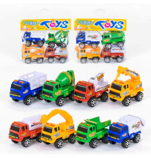 Спецтехніка 9922 А (72/2) 2 види, інерція, 4шт в пакеті