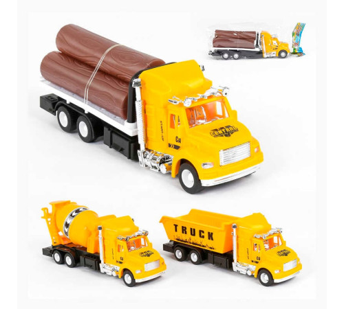 Спецтехніка 662-1 (168/2) 3 види, інерція, 1шт в пакеті