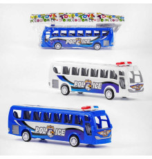 Автобус JY 88-2 A (360/2) "Поліція", 2 види, інерція, у пакеті