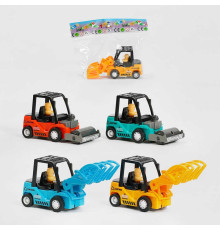 Спецтехніка 8811 (360/2) 2 види, 2 кольори, інерційний механізм, у пакеті