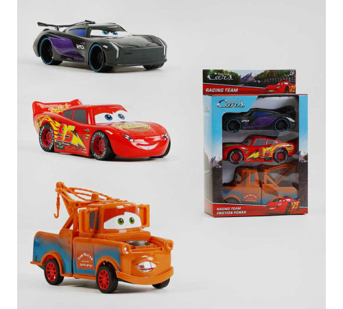 Набір машин 073 (48) 3 шт. у наборі, герої, інерція, в коробці – в наличии! Купите сейчас у KAZKOVA