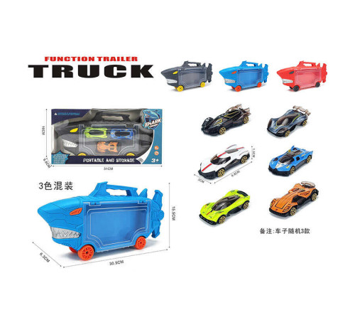 Набір машин 260-17 (72/2) в коробці, ВИДАЄТЬСЯ ТІЛЬКИ МІКС ВИДІВ