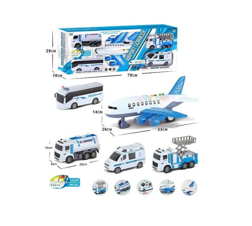 Набір спецтехніки XLQ 5F (12) в коробці – в наличии! Купите сейчас у KAZKOVA