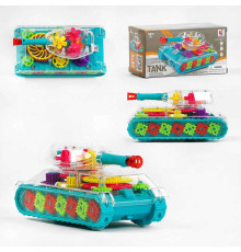 Танк YJ 388-17 (96/2) звук, підсвічування, колесо вільного ходу, в коробці