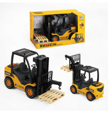 Спецтехніка 8149-1 (24/2) інерційний механізм, звук, підсвічування, гумові шини, рухливі елементи, в коробці