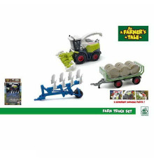 Комбайн 550-13 C (24/2) підсвічування, звук, інерція, плуг, причеп, вантаж, рухомі елементи, в коробці