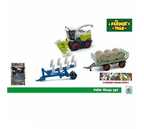 Комбайн 550-13 C (24/2) підсвічування, звук, інерція, плуг, причеп, вантаж, рухомі елементи, в коробці