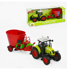 Трактор з причепом WY 900 K (18) інерція, звук, світло, в коробці