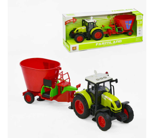Трактор з причепом WY 900 K (18) інерція, звук, світло, в коробці