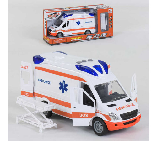 Машинка 666-10 P (24) світлові та звукові ефекти, в коробці – в наличии! Купите сейчас у KAZKOVA