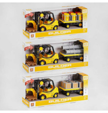 Спецтехніка WY 690 A-1/2/3 (18) 3 види, світло, звук, в коробці, ВИДАЄТЬСЯ ТІЛЬКИ МІКС ВИДІВ