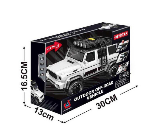 Джип 666-16 Q (24) звук, підсвічування, інерція, в коробці