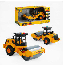 Спецтехніка 584-5 (24) “Каток”, 3 звуки, підсвічування, інерція, рухомий каток, в коробці