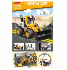 Спецтехніка ZH 815-6 (24) 1:12, інерція, гумові шини, підсвічування, парогенерація, звуки, рухливі елементи, піпетка, в коробці