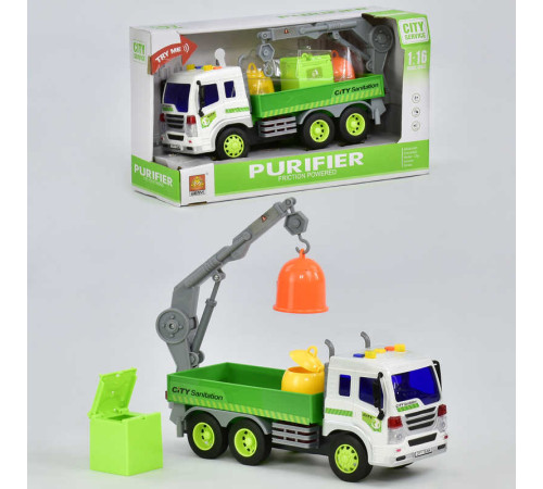 Сміттєвоз WY 320 С (24) музичний, світиться, в коробці – в наличии! Купите сейчас у KAZKOVA