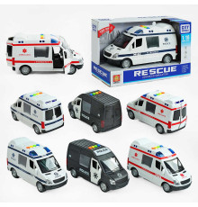 Машина WY 590 А/ WY 590 В/ 590 С (36) 3 види, світло, звук, інерція, в коробці, ВИДАЄТЬСЯ ТІЛЬКИ МІКС ВИДІВ