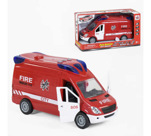 Машинка 666-11 P (24) зі світловими та звуковими ефектами, в коробці