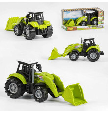 Трактор 550-2 Р (180/2) на батарейках, підсвічування корпусу, звук техніки, рухомі деталі, в коробці