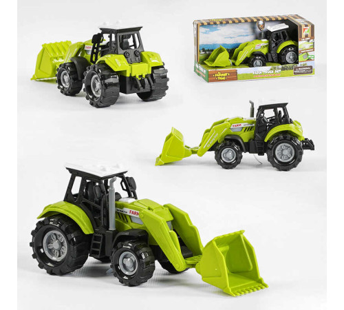 Трактор 550-2 Р (180/2) на батарейках, підсвічування корпусу, звук техніки, рухомі деталі, в коробці – в наличии! Купите сейчас у KAZKOVA