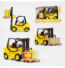 Спецтехніка WY 691 A / 92A (24) "Навантажувач", 2 види, підсвічування, звуки, в коробці