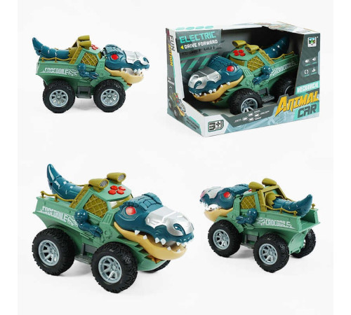 Машина музична SY 200-23 (48/2) "Динозавр", звуки, самостійно їздить, підсвічування, рухає хвостом і щелепою, в коробці – в наличии! Купите сейчас у KAZKOVA