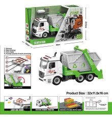 Машина-конструктор YW 9082 F (24/2) інерція, звуки, підсвічування, рухливі елементи, інструменти, в коробці