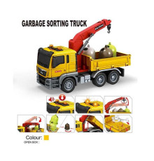 Машина музична 666-21 S (24) “Спецтехніка”, світло, звук, рухомі елементи, кран, в коробці