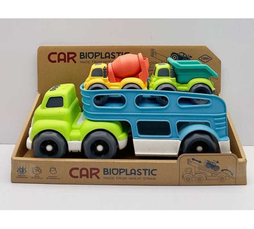 Трейлер 933-674 AM (48) звуки, мелодія, підсвічування, 2 машинки, з біопластику, в коробці – в наличии! Купите сейчас у KAZKOVA