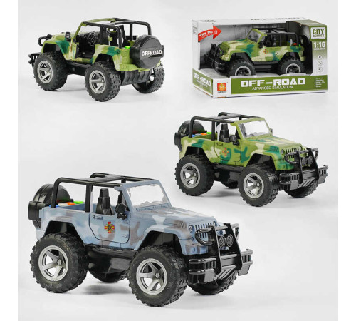 Джип інерційний WY 391 A / WY 391 B (30) 2 види, світло, звук, в коробці – в наличии! Купите сейчас у KAZKOVA