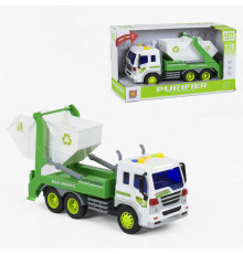 Спецтехніка WY 320 B "Сміттєвоз" (24) інерція, світло, звук, в коробці