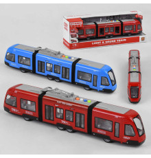 Трамвай WY 930 AB (18) 2 види, інерція, світло, звук, в коробці