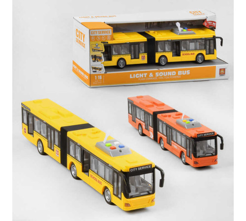 Автобус WY 913 AB (18) 2 кольори, світло, звук, інерція, в коробці – в наличии! Купите сейчас у KAZKOVA