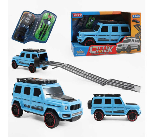 Джип музичний S 977-121 Штрих = 60259 (36/2) БЛАКИТНИЙ, звук, світло, інерція, машинки в комплекті, в коробці – в наличии! Купите сейчас у KAZKOVA