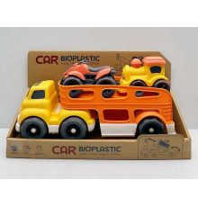 Трейлер 933-675 AM (48) звуки, мелодія, підсвічування, квадроцикл, потяг, з біопластику, в коробці